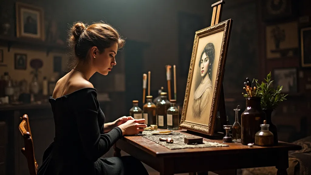Victorian photography studio