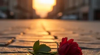 Ephemeral Echoes: When Sepia Whispers of Crimson