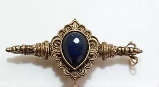 Sapphire Shadows: The Subtle Language of Color in Victorian Mourning Rituals